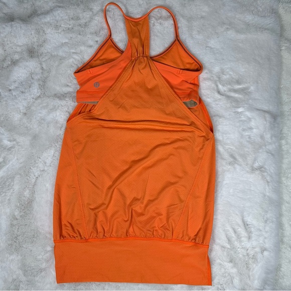 Lululemon No Limits Orange Tank Top - Picture 7 of 9